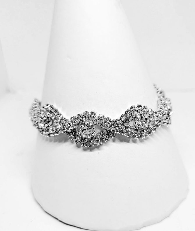 Diamante twist bracelet