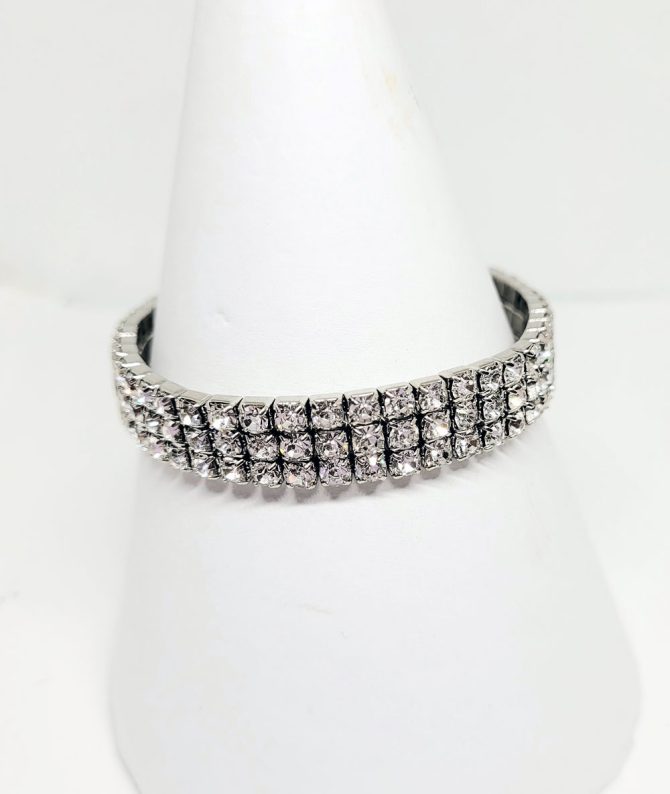 Diamante 3 row bracelet
