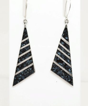 Abalone stripe earrings