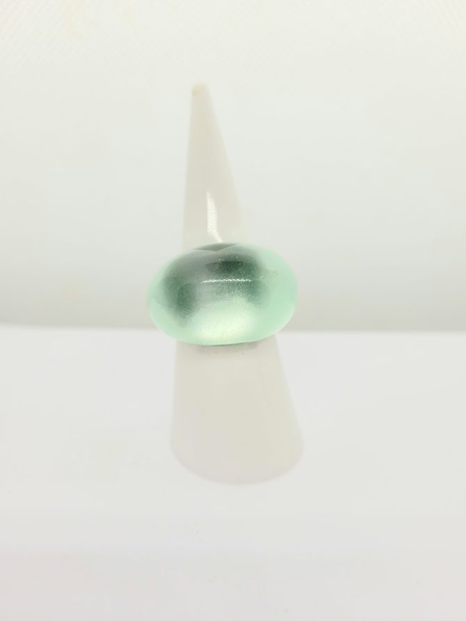 Pale green ring