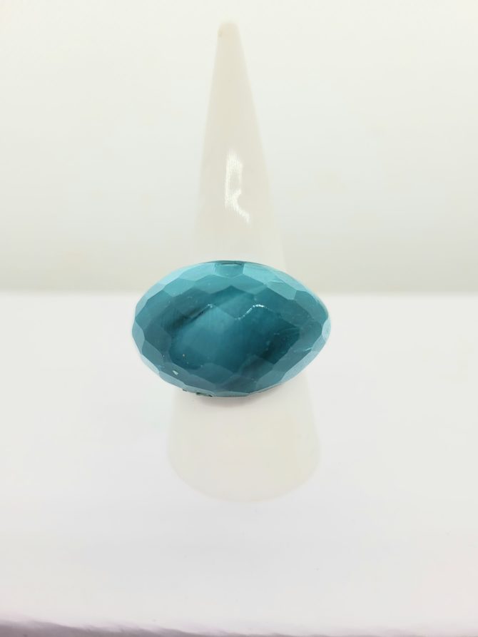 Large blue ring