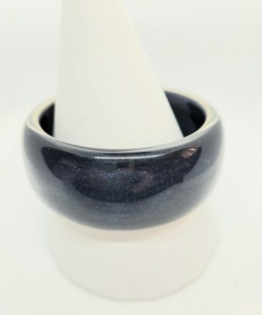 Dark blue Lucite bangle vintage