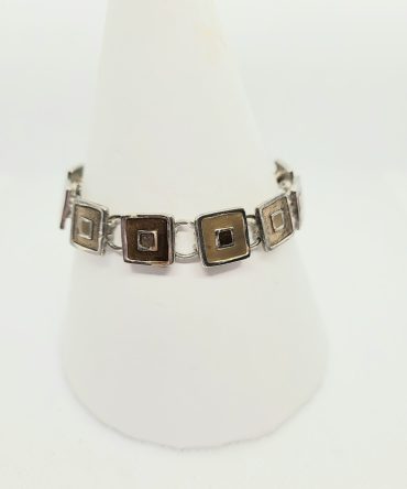 Brown square bracelet