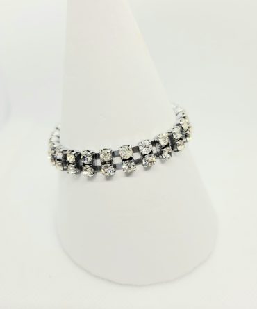 Diamante 2 strand bracelet