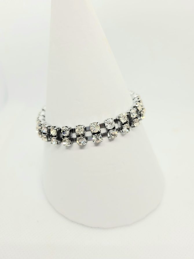 Diamante 2 strand bracelet