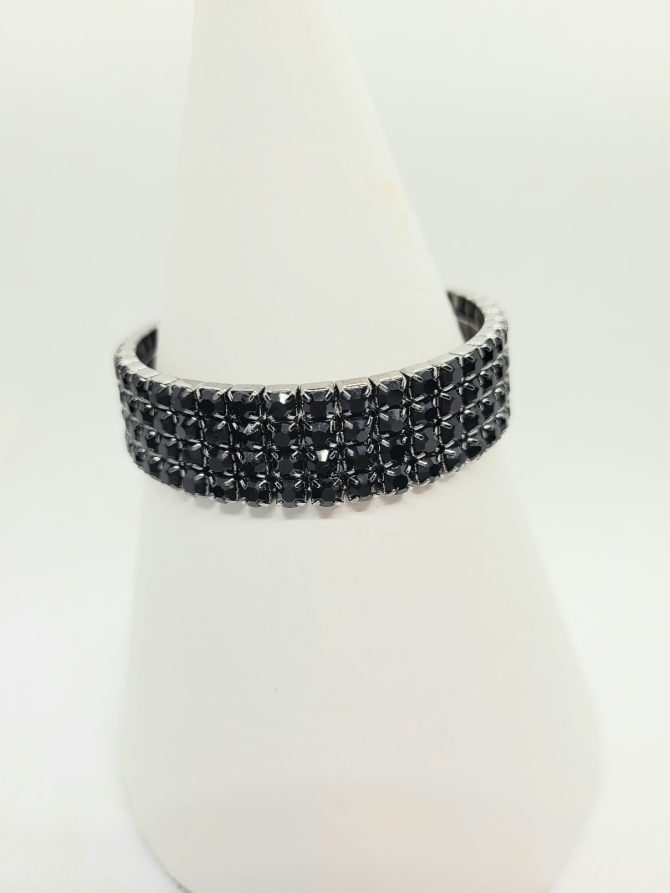 Black gem bracelet