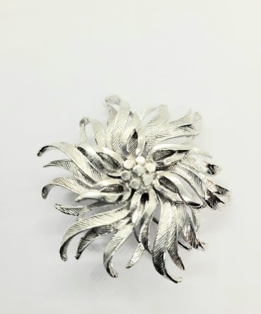 Silver brooch