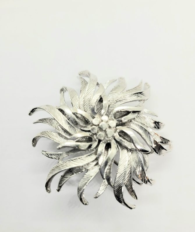 Silver brooch