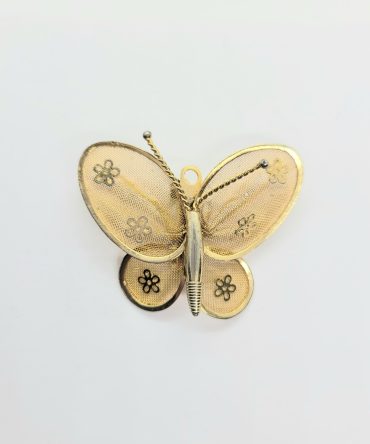 Butterfly brooch vintage