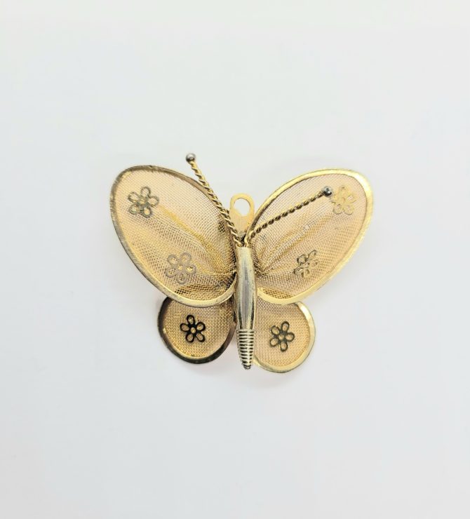 Butterfly brooch vintage