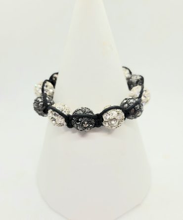 Black sparkle bracelet