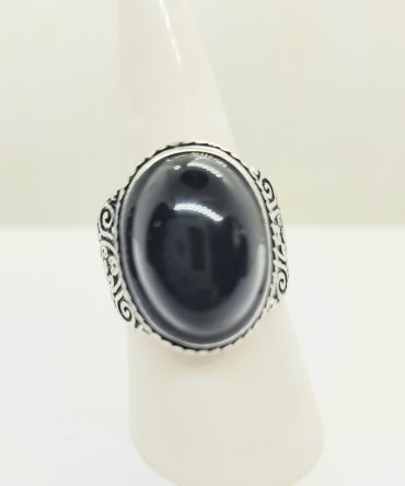 Black large ring