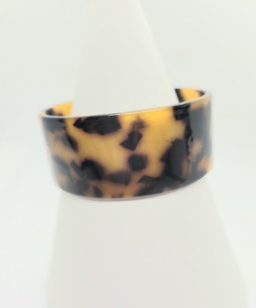 Leopard print bangle