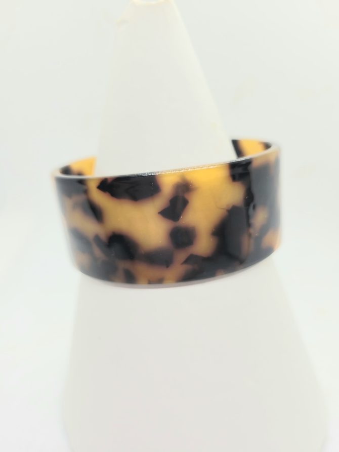 Leopard print bangle