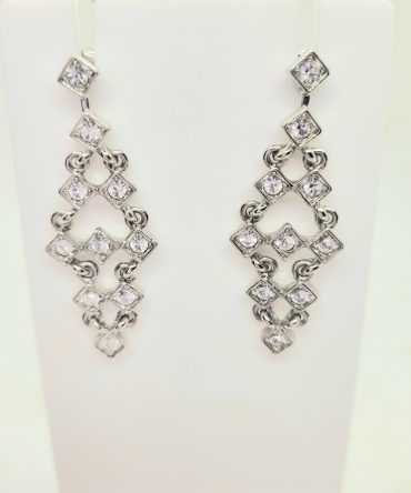 Crystal drop earrings