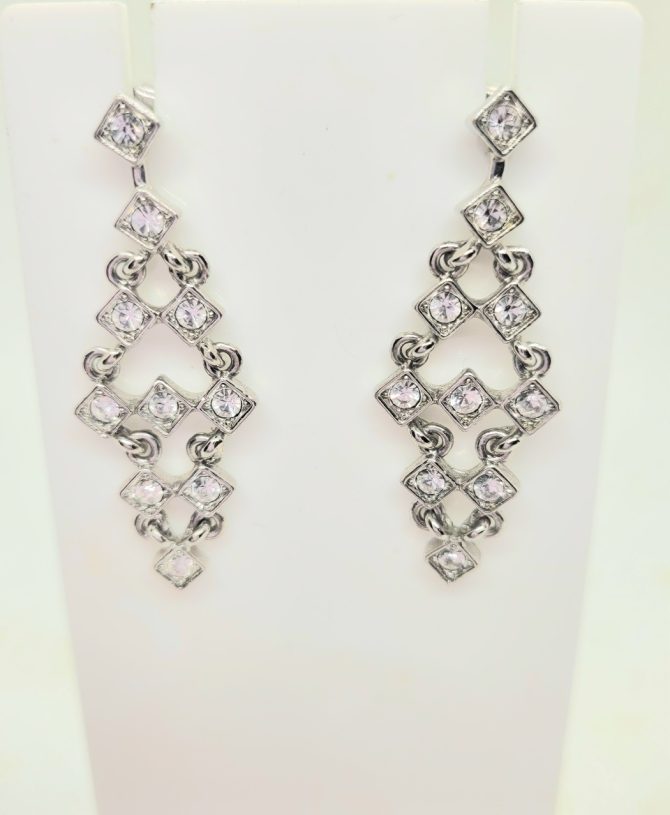 Crystal drop earrings