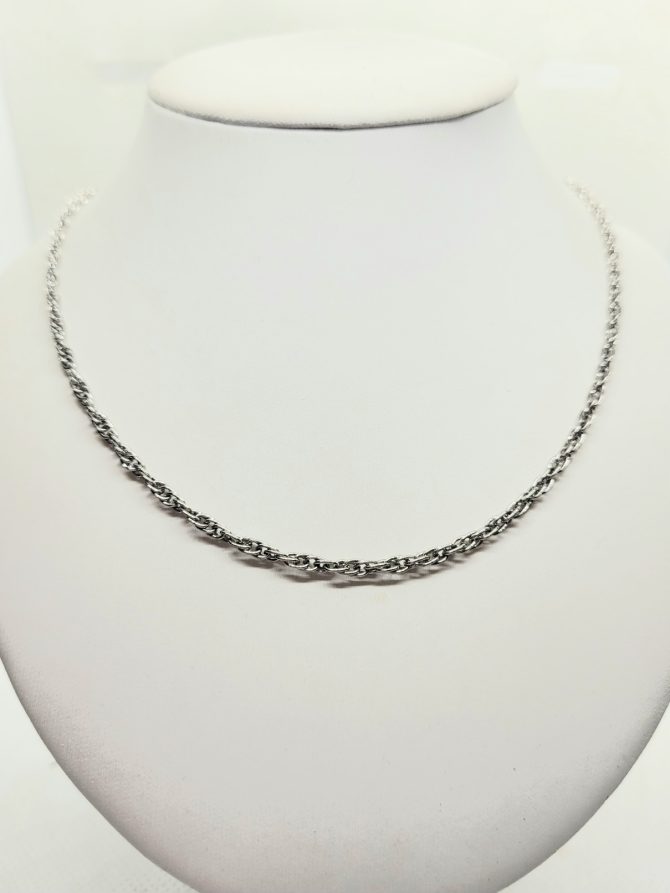 Fine silver necklace
